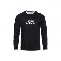 Horsefeathers Riley black camiseta térmica de snowboard
