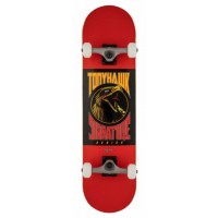 Tony Hawk 180 Bird Logo 8" red skateboard completo