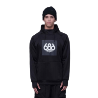 686 Bonded fleece black sudadera técnica