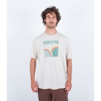 Hurley Rolling Hills bone camiseta
