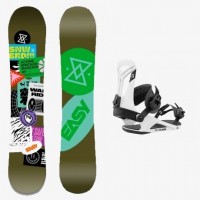 EASY WALLRIDE + UNION FLITE PRO PACK DE SNOWBOARD
