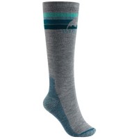 Burton Emblem grey heather calcetines de snowboard de mujer