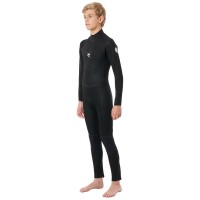 Rip Curl Freelite 3/2 Flatlock Black 2023 Traje de neopreno de niño