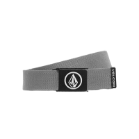 Volcom Circle web heather grey cinturón