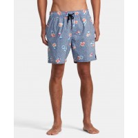 RVCA Barnes Elastic garage blue bañador