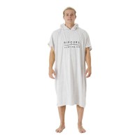 Rip Curl Mix up hooded towel mid grey poncho