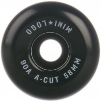 Mini logo A cut hybrid 58mm 90A black Ruedas de skateboard