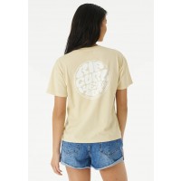 Rip Curl Wettie Icon Relaxed natural 2023 camiseta de mujer