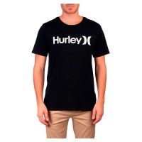 Hurley Everyday One & Only Solid black camiseta