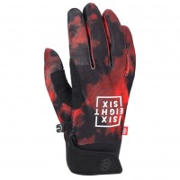 686 Outlaw Pipe red nebula guantes de snowboard