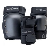 ProTec 3 Pack Pad Set black protecciones