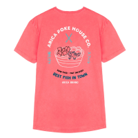 Arica Poke House coral camiseta
