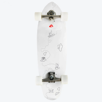 Atlantic Skark 10" surfskate completo