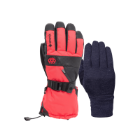 686 Gore Smarty Gauntlet true red guantes de snowboard