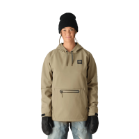 686 Waterproof Hoody sage chaqueta de snowboard de mujer