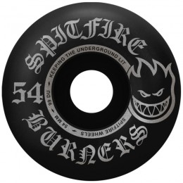 Spitfire Burner 54mm 99D black ruedas de skate