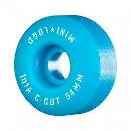 Mini logo C Cut 54mm blue Ruedas de skateboard