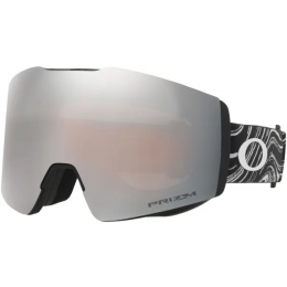 Oakley Fall Line M black swirl prizm black iridium gafas de snowboard
