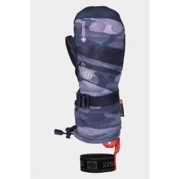 686 Gore Smarty Gauntlet dusty mauve waterland camo manoplas de snowboard de mujer