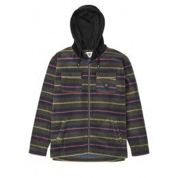 Vissla Hermosa Hooded Overshirt tarp sobre-camisa