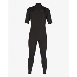 Billabong Absolute 2/2mm chest zip black traje de neopreno