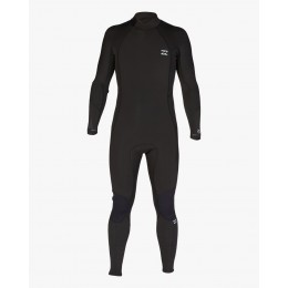 Billabong Absolute 4/3mm back zip GBS black traje de neopreno