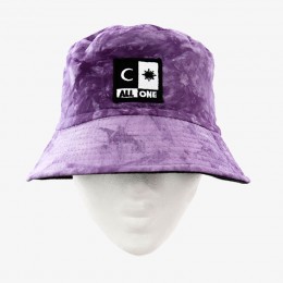 AllOne Tie Dye Reversible Bucket purple 2022 gorro
