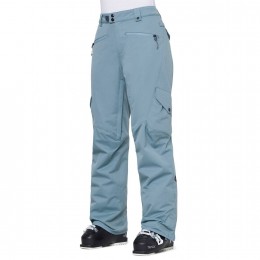  686 Aura Insulated Cargo blue steel pantalón de snowboard de mujer