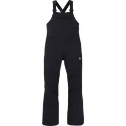 Burton Avalon Bib black peto de snowboard de mujer