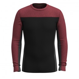 Smartwool Classic Thermal Merino Base Layer Colorblock black currant camiseta interior térmica