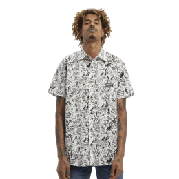 Hydroponic Bikini Bottom Bob Esponja white camisa