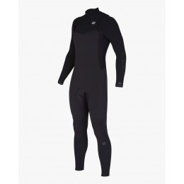 Billabong Revolution chest zip 3/2mm black traje de neopreno