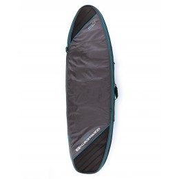 Ocean & Earth One Double Compact Shortboard black blue 6.8" funda surf