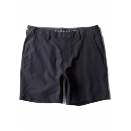 Vissla Cutlap Eco Hybrid 17.5" black bermudas