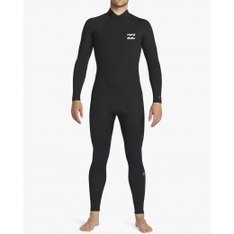 Billabong Intruder back zip 3/2 black neopreno