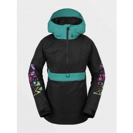 Volcom Ashfield black chaqueta de snowboard de mujer