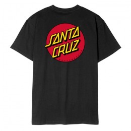 Santa Cruz Classic Dot Chest black camiseta