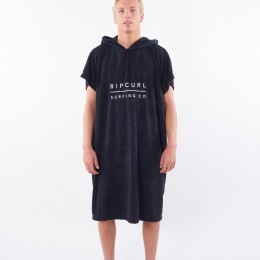 Rip Curl Mix up hooded towel black poncho