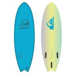 Quiksilver Bat 6,0" blue softboard tabla de surf