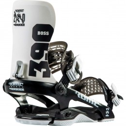 Rome 390 Boss white 2023 Fijaciones de Snowboard