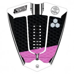 Channel Islands Mixed Groove 3 piece arch 8mm black pink grip de surf