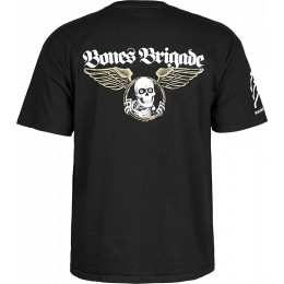 Powel Peralta Brigade an Auto Bone black camiseta