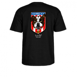 Powell Peralta Hill Bulldog black camiseta