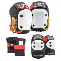 187 Killer Pads Six Pack Set Steve Caballero protecciones