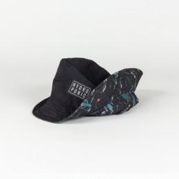 Hydroponic Cacti reversible print / black sombrero