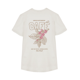 Arica Café Premium white camiseta