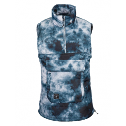 Volcom Packable Puff storm tie-dye chaleco de mujer