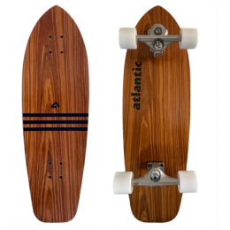 Atlantic Whale 12" surfskate completo