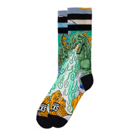 American Socks Kaiju King calcetines