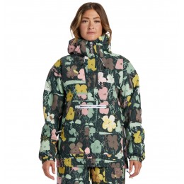 Dc Andy Warhol Chalet color in bloom chaqueta de snowboard de mujer